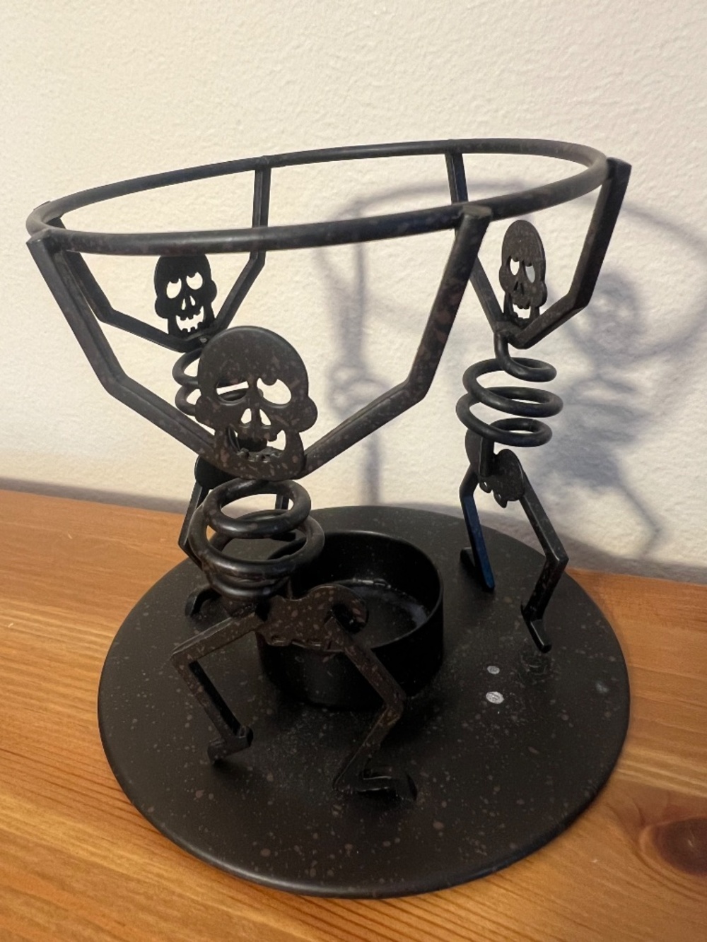 Partylite Skeleton Candle Holder - Picture 2 of 3